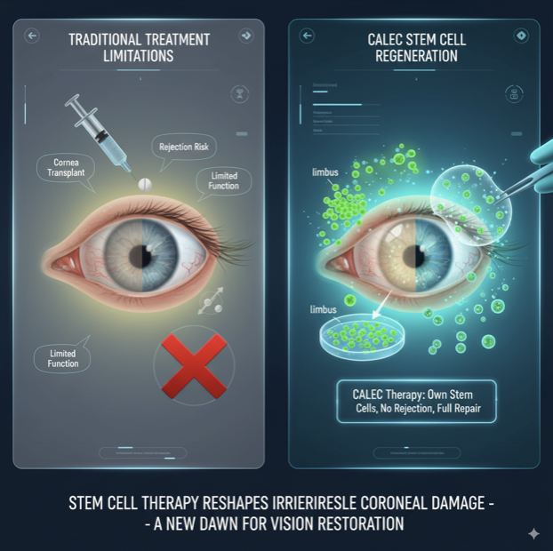 幹細胞療法重塑不可逆角膜損傷 視力修復迎來希望曙光 | ReBlood美商寶血集團